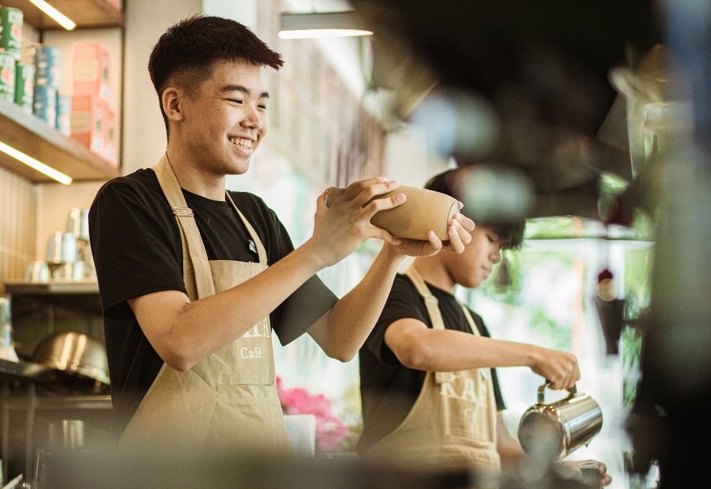 Đồng phục nhân viên tại Kafa Cafe - Hình 3