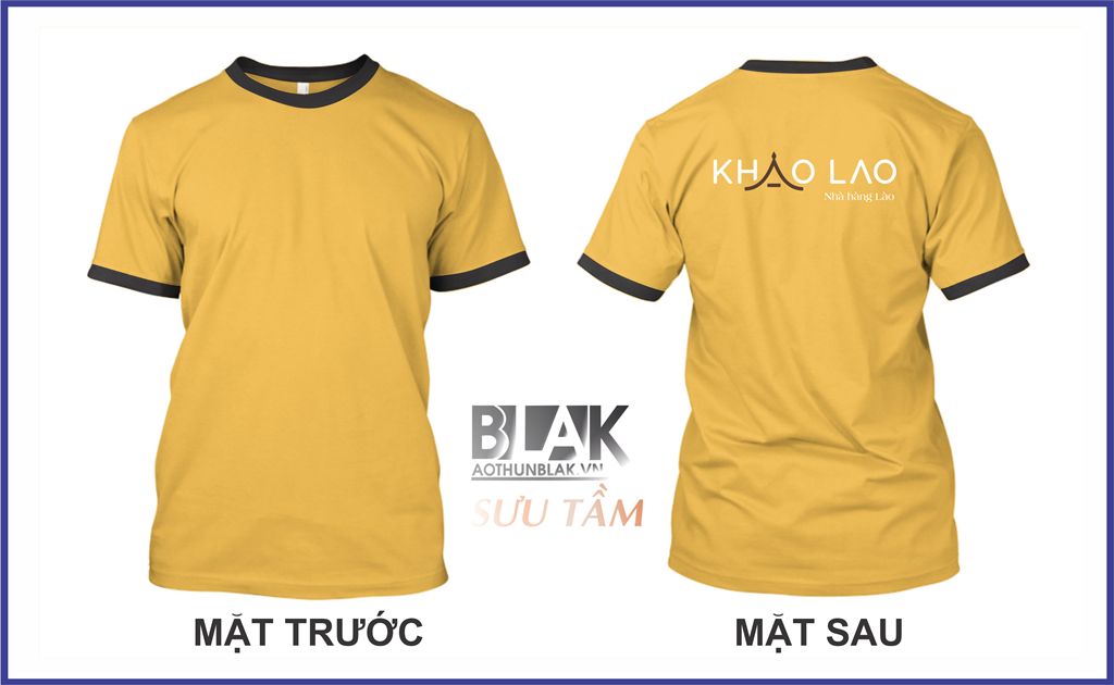 Mẫu thiết kế trang phục nhân viên nhà hàng Khao Lao