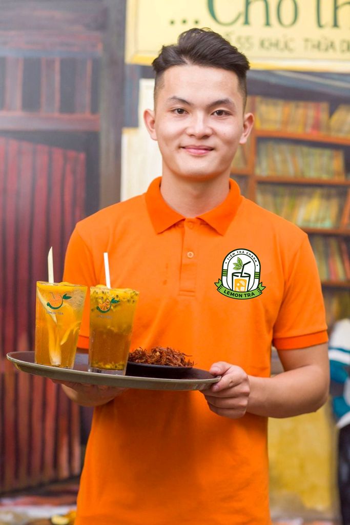 Mẫu đồng phục nhân viên tại Lemon Tra - Tiệm Trà Chanh Hà Nội