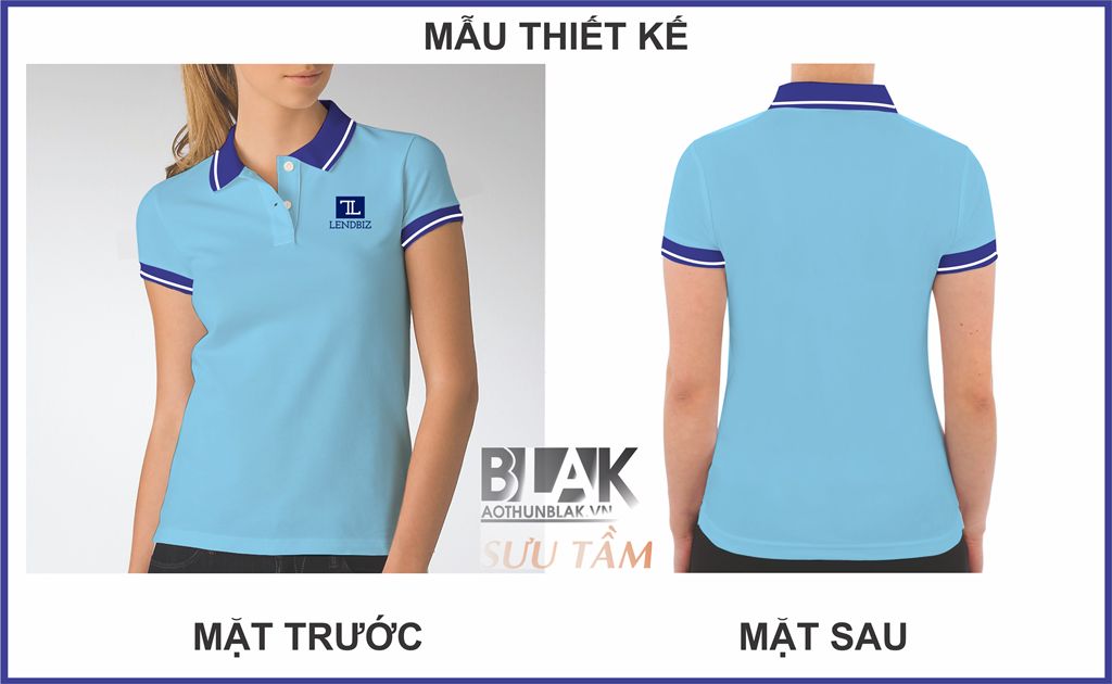 Mẫu thiết kế áo thun đồng phục Lendbiz