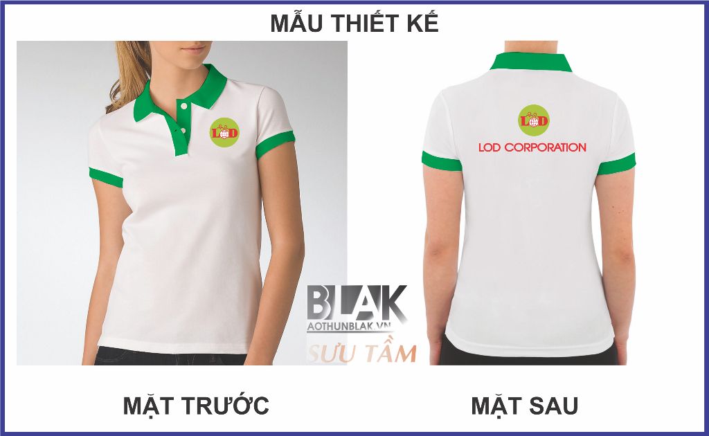 Mẫu thiết kế áo thun đồng phục công ty Phát triển Nguồn nhân lực L.O.D
