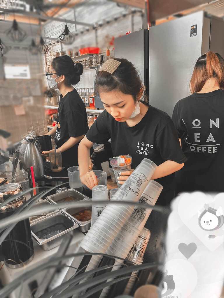 Nhân viên tại Long Tea & Coffee - Hình 2