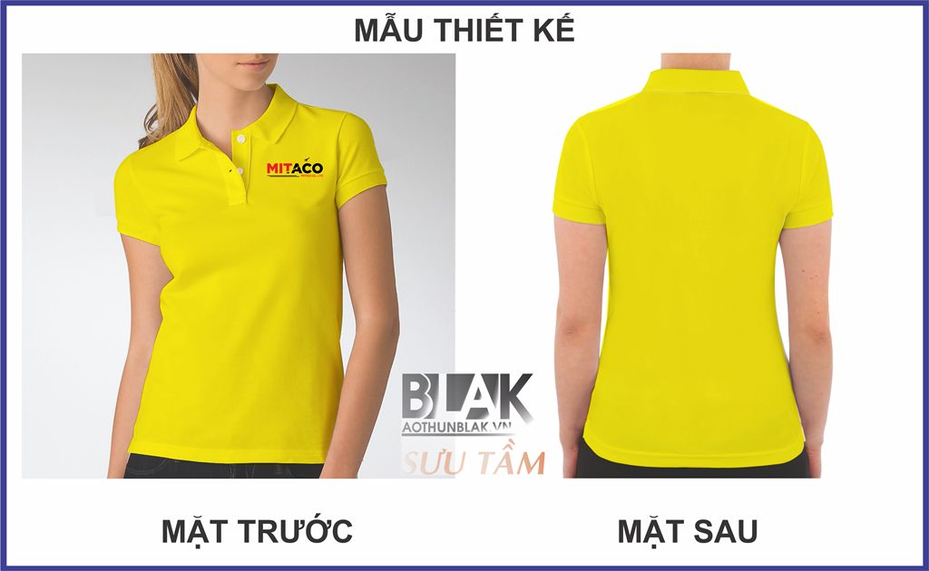 Mẫu thiết kế áo thun đồng phục công ty Mitaco