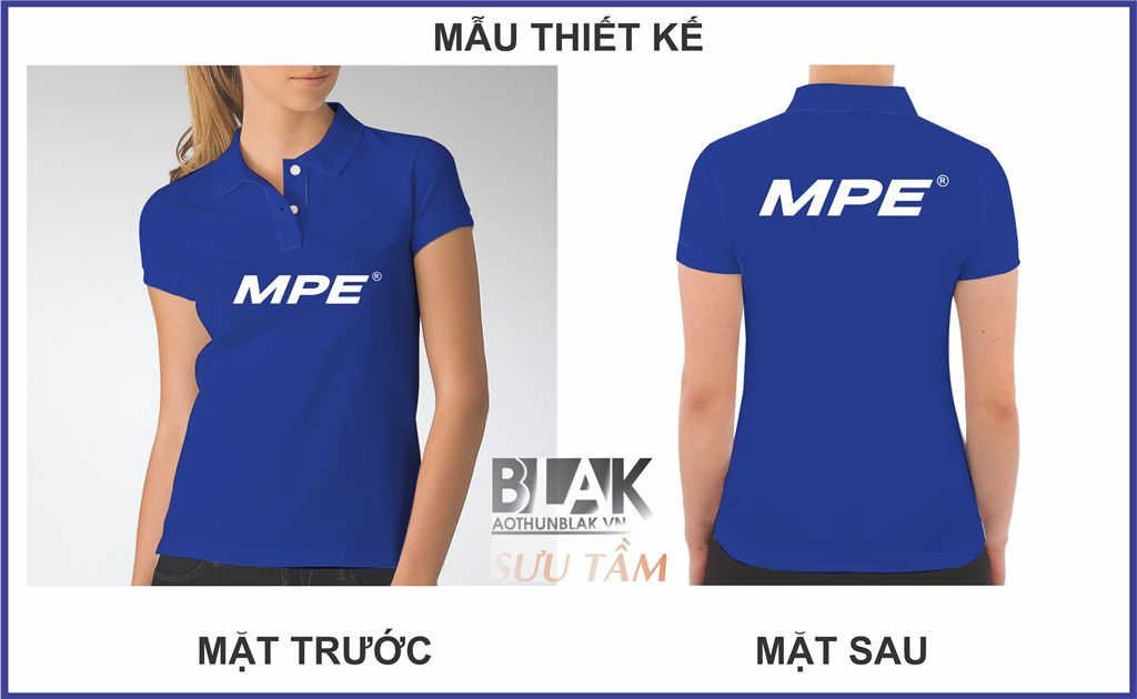 Mẫu thiết kế áo thun đồng phục MPE