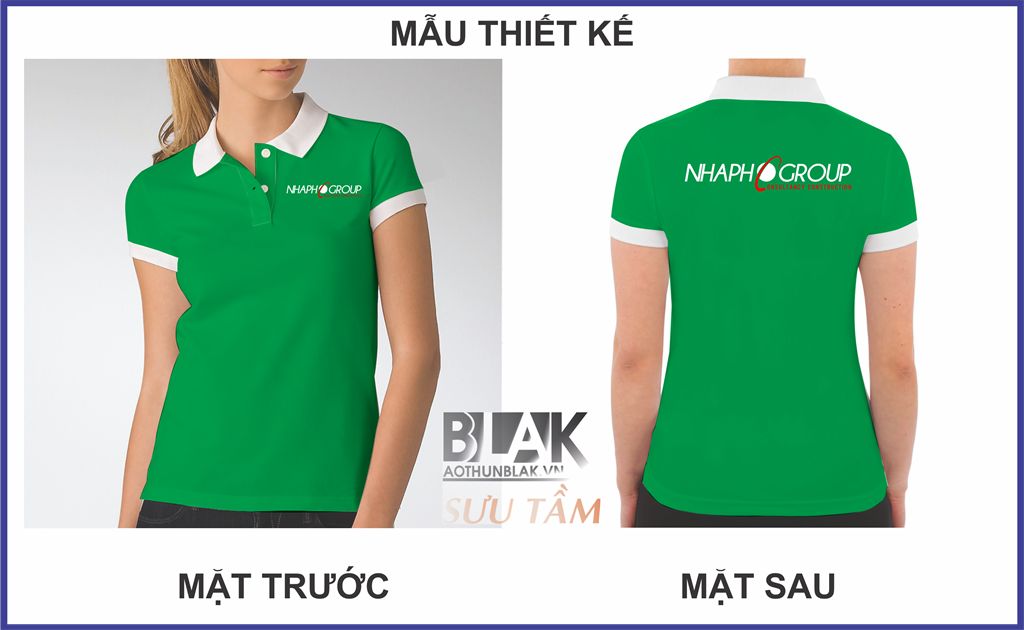 Mẫu thiết kế áo thun đồng phục công ty Nhà Phố Group