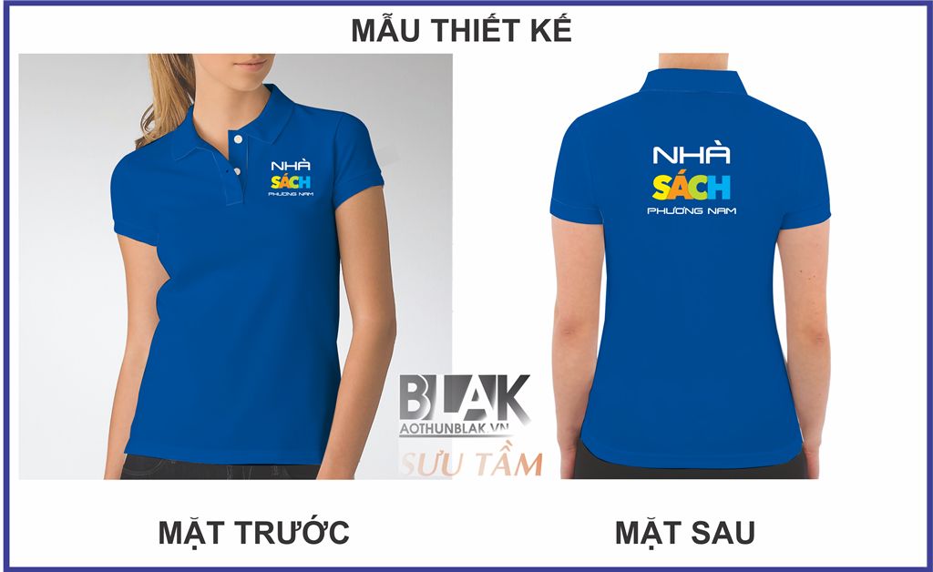 Mẫu thiết kế áo thun đồng phục Nhà sách Phương Nam