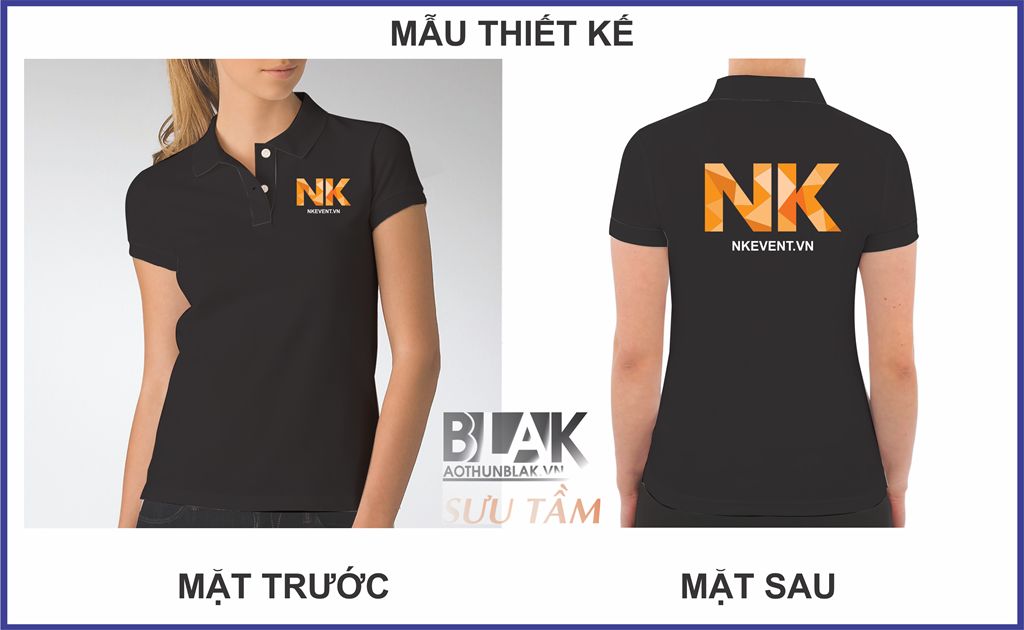 Mẫu thiết kế áo thun đồng phục NK Event Production