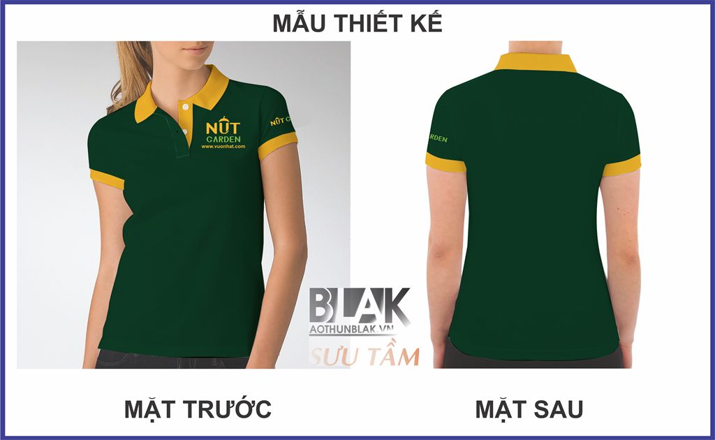 Mẫu thiết kế áo thun đồng phục công ty Vườn Hạt