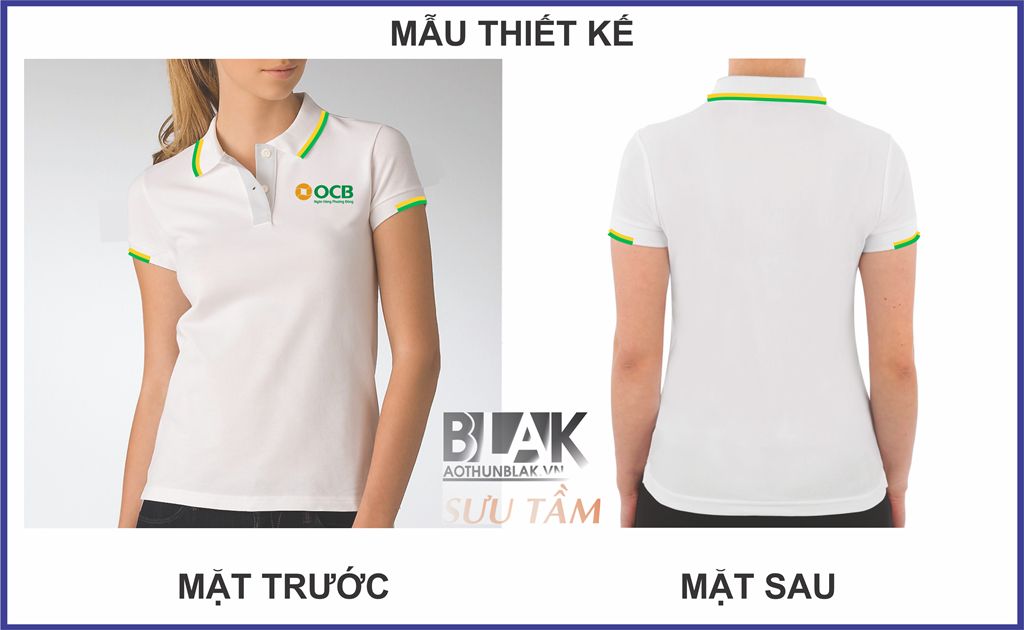 Mẫu thiết kế áo thun đồng phục ngân hàng Phương Đông