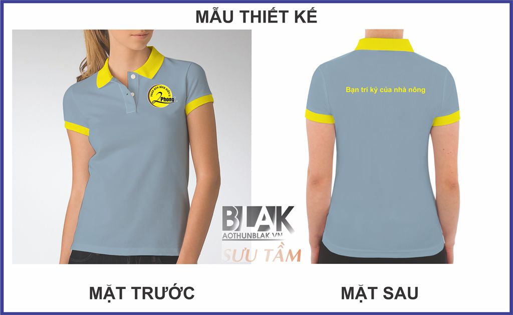 Mẫu thiết kế áo thun đồng phục phân bón 2Phong