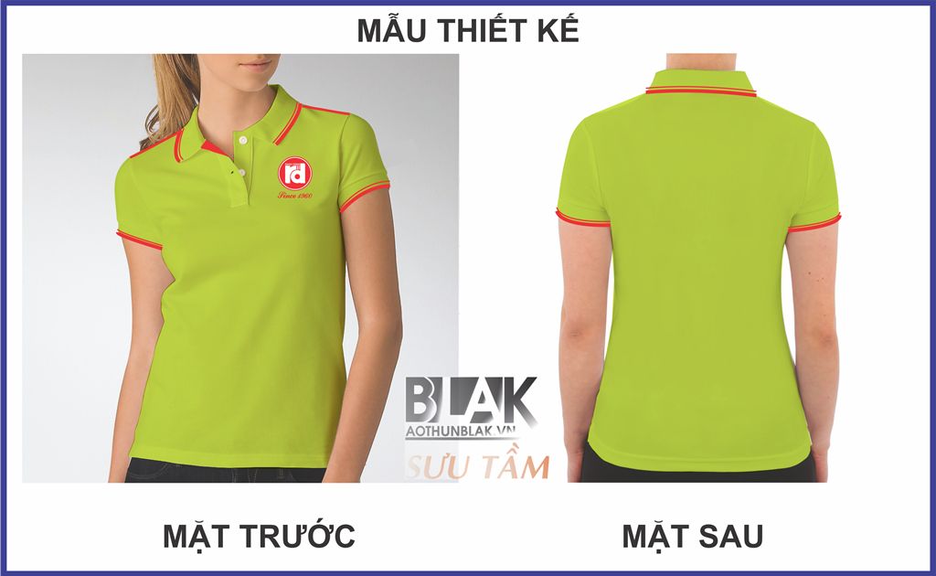 Mẫu thiết kế áo thun đồng phục nhựa Rạng Đông Long An
