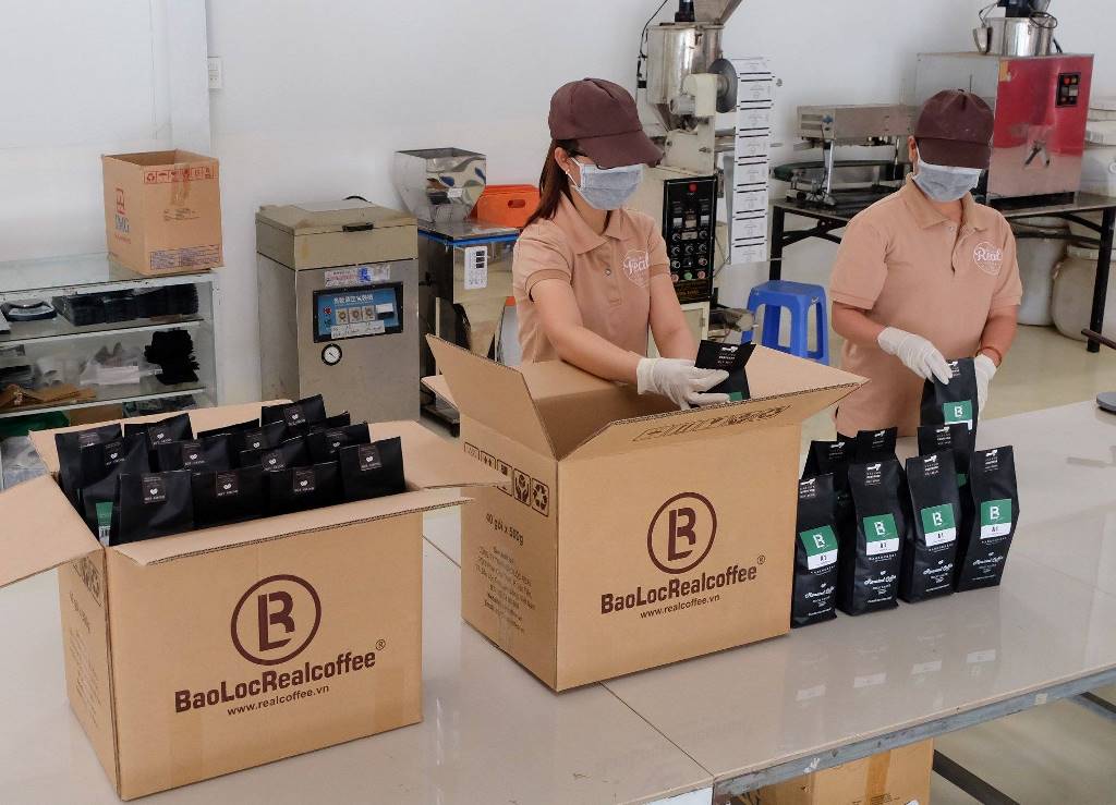 Đồng phục nhân viên tại Bảo Lộc Real Coffee - Hình 1