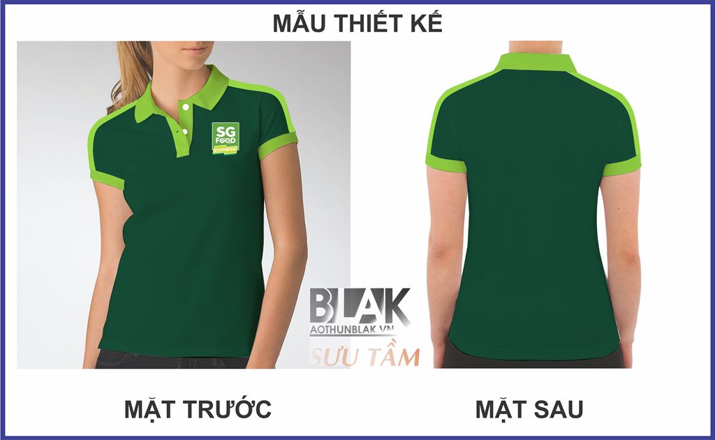 Mẫu thiết kế áo thun đồng phục công tySài Gòn Food