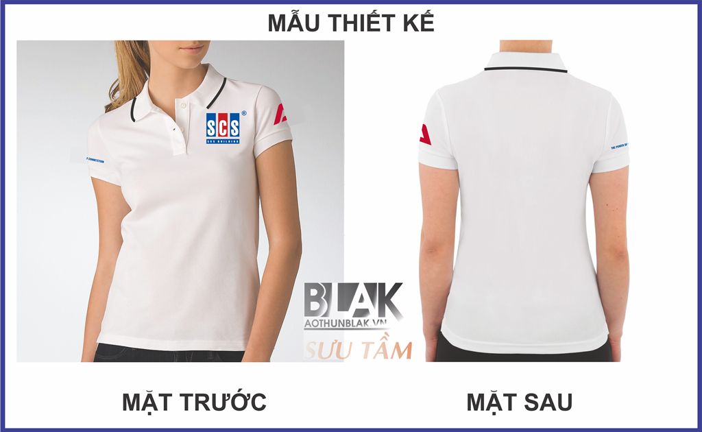 Mẫu áo thun đồng phục nhân viên SCS Building - Hình 1