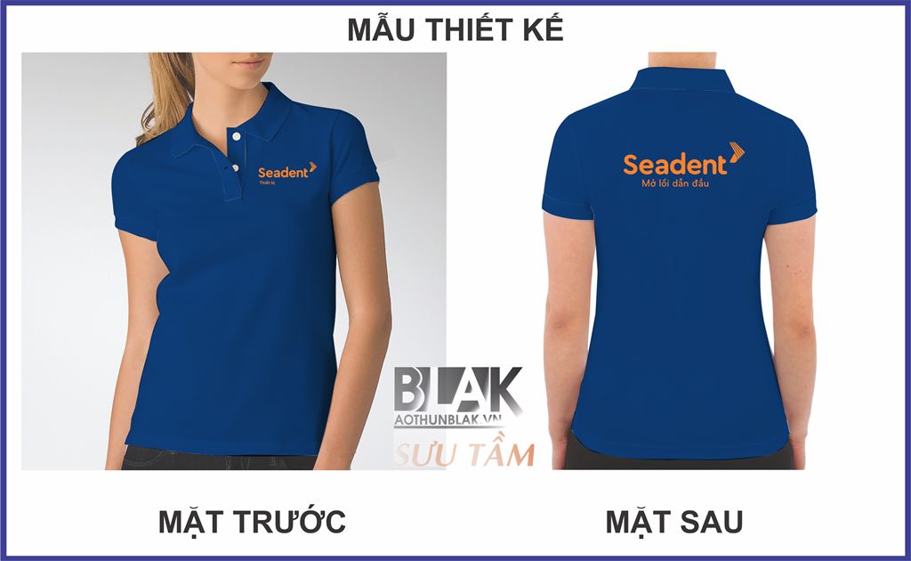 Mẫu thiết kế áo thun đồng phục Seadent