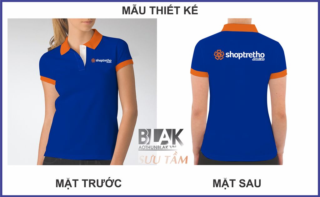 Mẫu thiết kế trang phục nhân viên Shop trẻ thơ