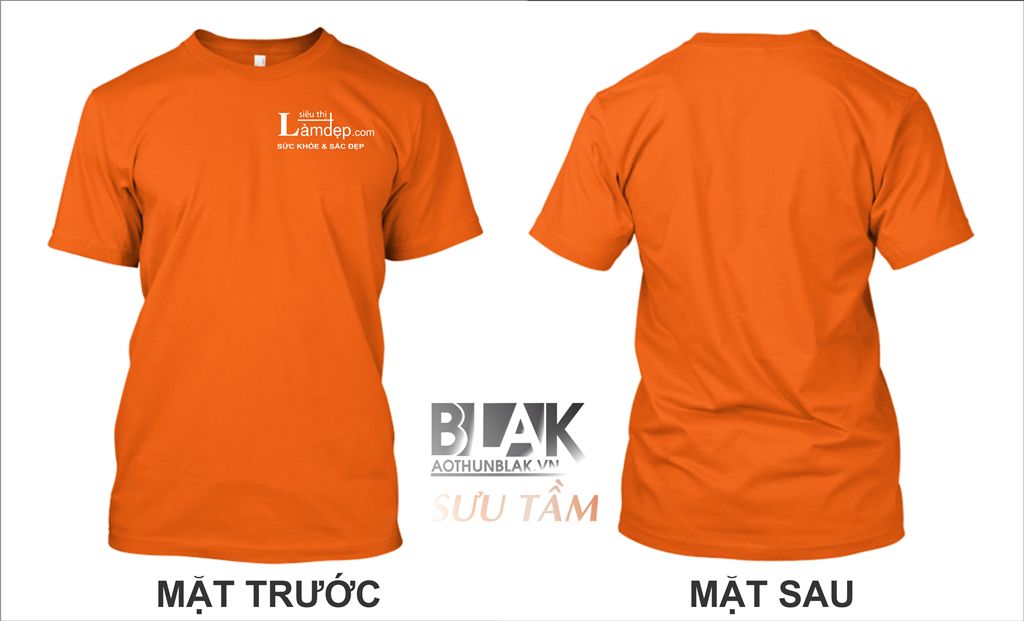 Mẫu thiết kế áo thun đồng phục Siêu Thị Làm Đẹp