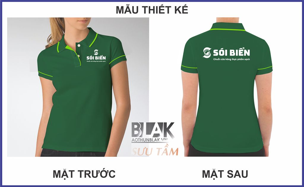 Mẫu thiết kế áo thun đồng phục Sói Biển