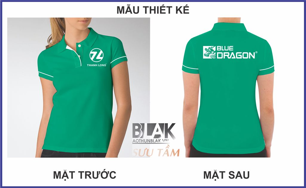 Mẫu thiết kế áo thun đồng phục Gạch Thanh Long