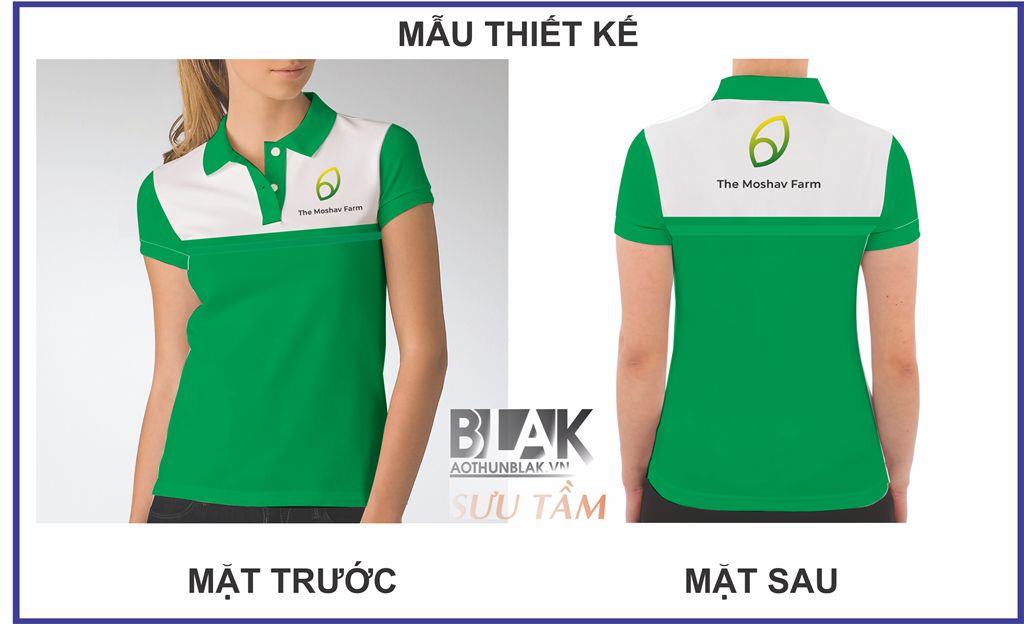Mẫu thiết kế áo thun đồng phục The Moshav Farm