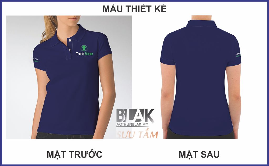 Mẫu thiết kế áo thun đồng phục ThinkZone