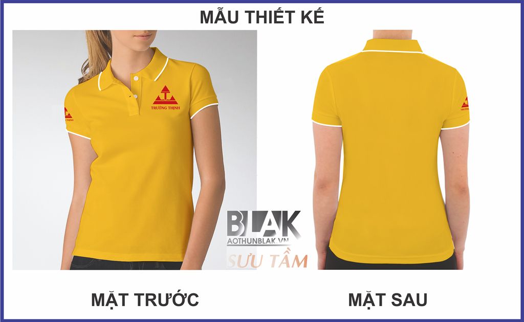 Mẫu thiết kế áo thun đồng phục công ty Thủy sản Trường Thịnh
