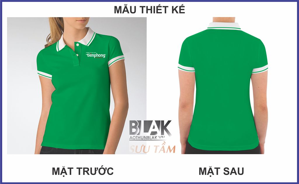 Mẫu thiết kế áo thun đồng phục Tiên Phong Travel