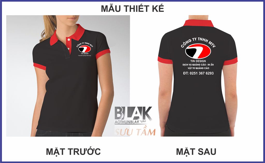 Mẫu thiết kế áo thun đồng phục Tin Design