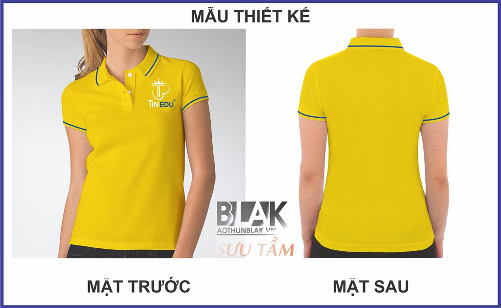 Mẫu thiết kế áo thun đồng phục công ty Du Học