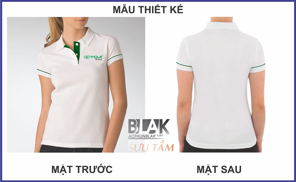 Mẫu thiết kế áo thun đồng phục Toji Group