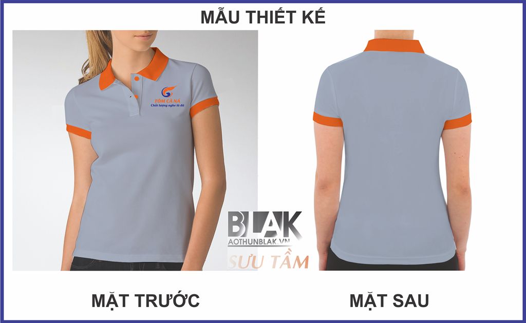 Mẫu thiết kế áo thun đồng phục công ty Tôm Cà Ná