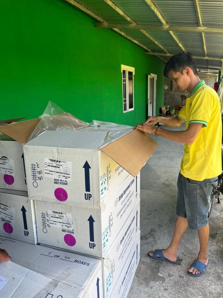 Mẫu đồng phục nhân viên tại công ty Tôm Giống Tôm Vàng - Hình 2