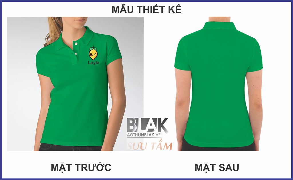 Mẫu thiết kế áo thun đồng phục nhân viên tại Layla