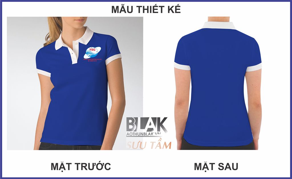 Mẫu thiết kế áo thun đồng phục Trọng Nhân Seafood