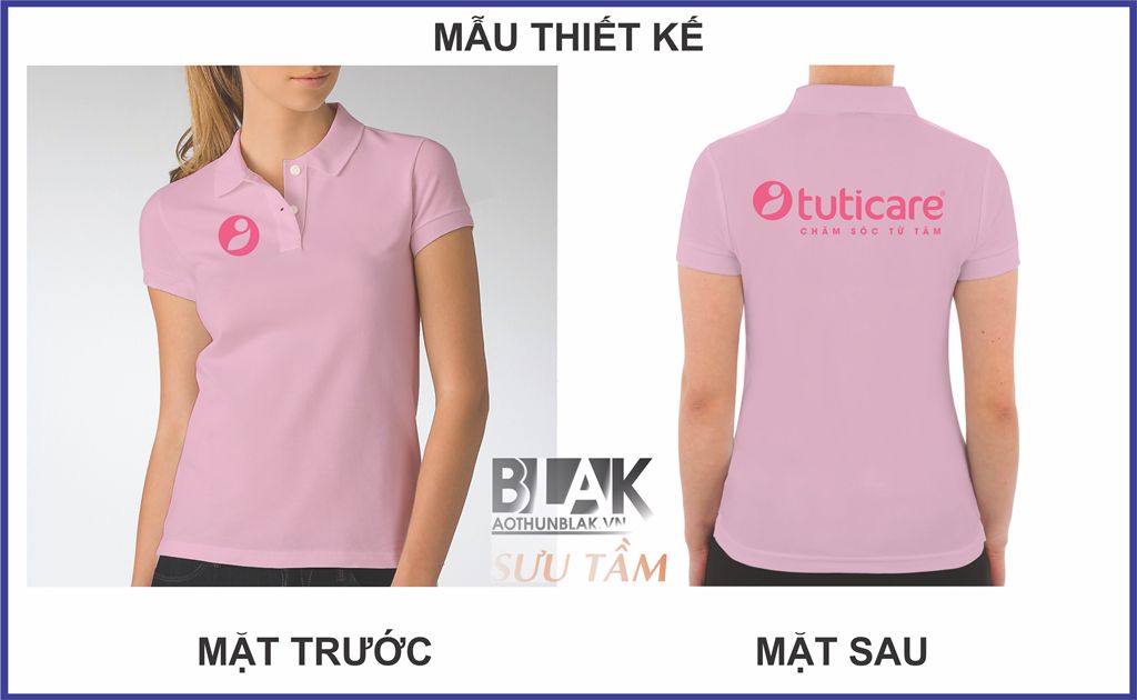Mẫu thiết kế trang phục nhân viên TutiCare