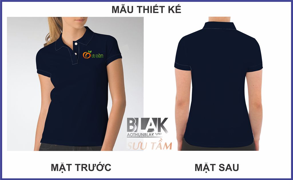 Mẫu thiết kế áo thun đồng phục Hoa Quả Ưu Đàm