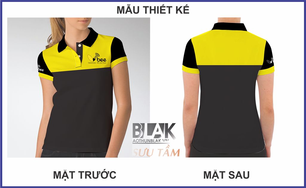 Mẫu thiết kế áo thun đồng phục Vbee