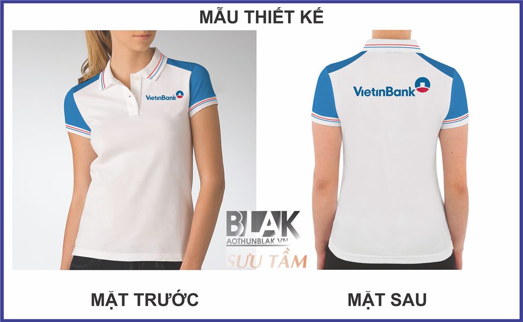 Mẫu thiết kế áo thun VietinBank mới nhất