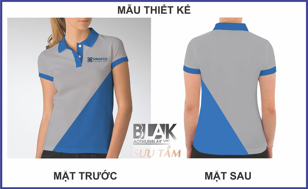 Mẫu thiết kế áo thun đồng phục công ty Vinafco