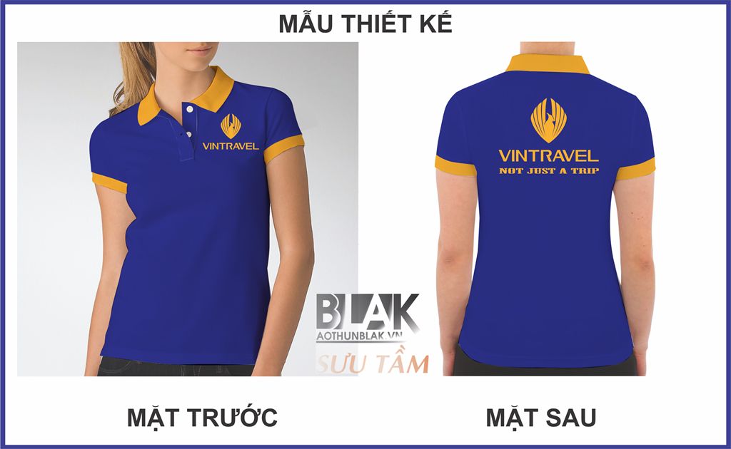 Mẫu thiết kế áo đồng phục công ty du lịch