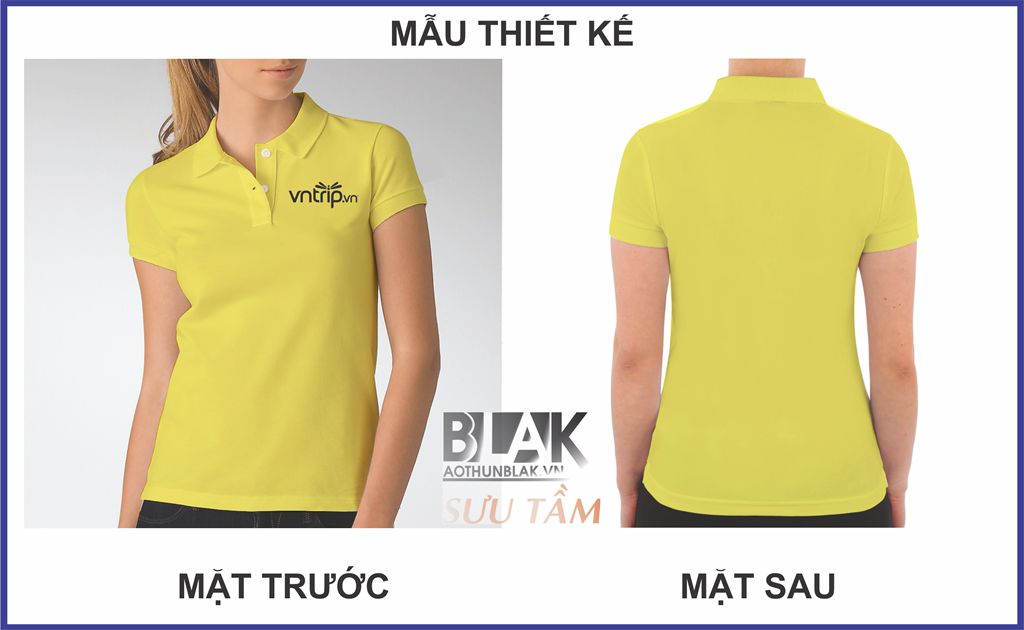 Mẫu thiết kế áo thun đồng phục VNTRIP