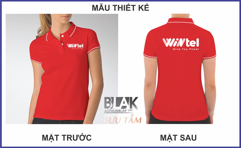 Mẫu thiết kế áo thun đồng phục Wintel