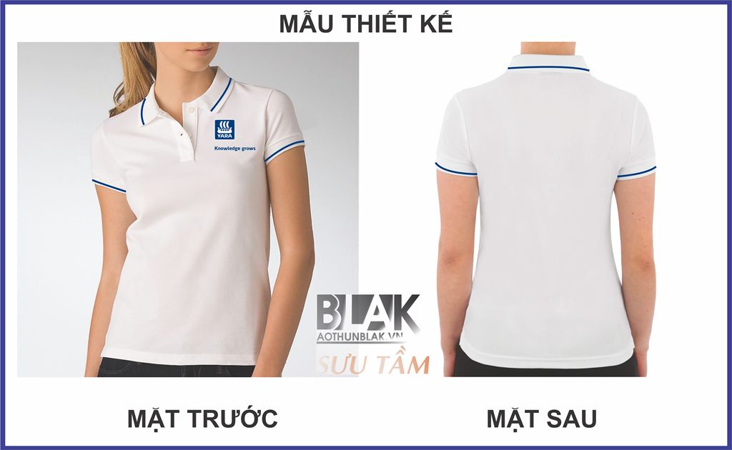 Mẫu thiết kế áo thun đồng phục nhân viên