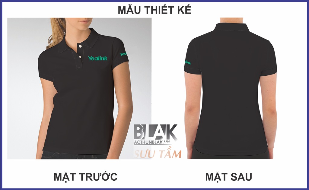 Mẫu thiết kế áo thun đồng phục Công Ty Yealink Việt Nam