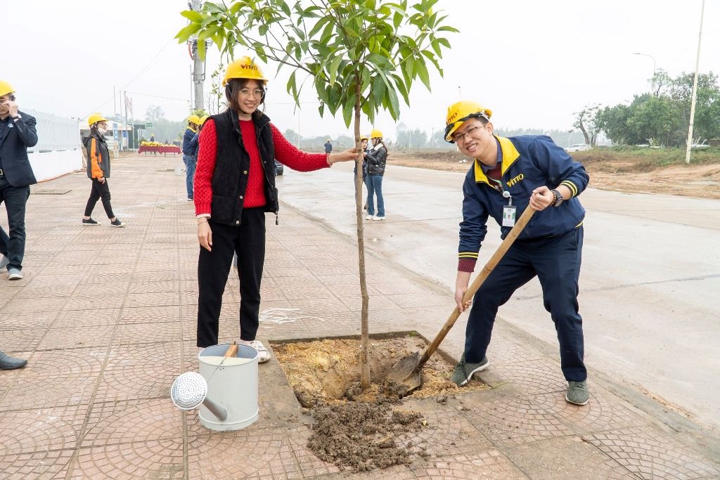 Mẫu áo khoác đồng phục nhân viên công ty Vitto - Hình 1