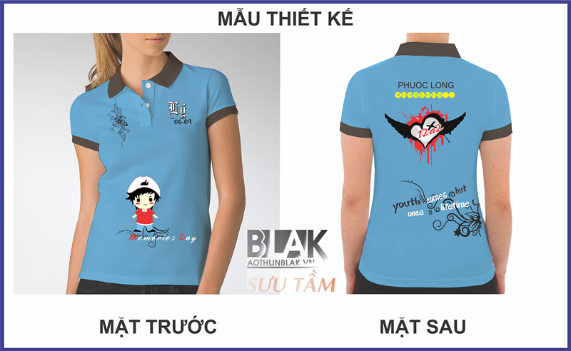 Mẫu thiết kế áo lớp 12A2 Memories Day