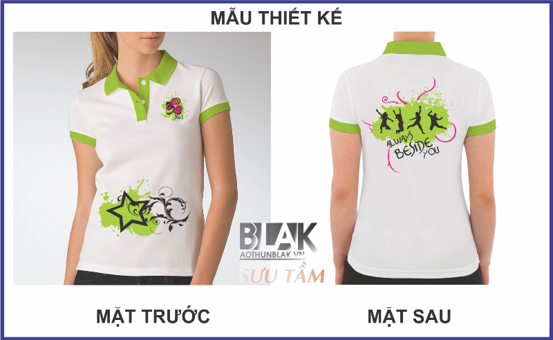 Mẫu thiết kế áo lớp Always beside You