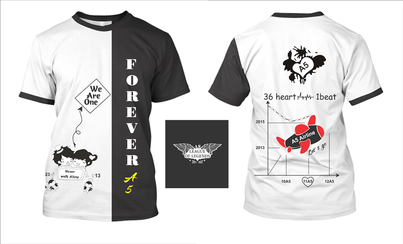 Mẫu thiết kế áo lớp Forever A5