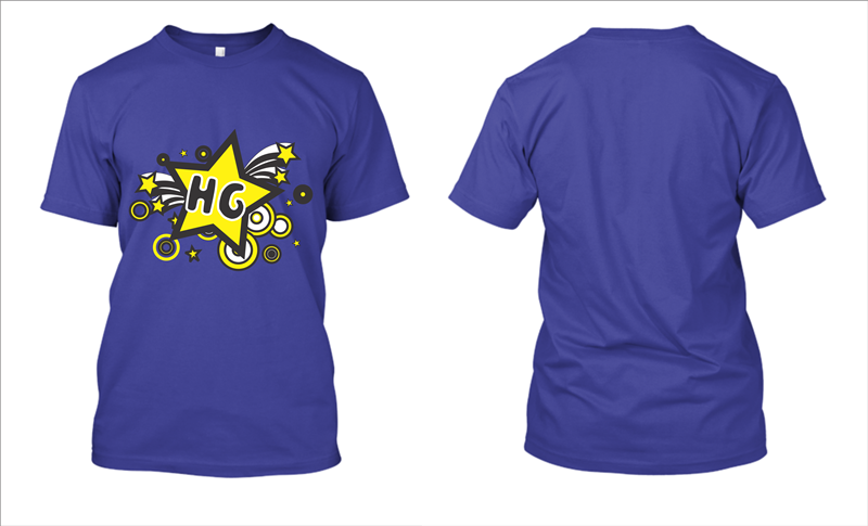 Mẫu áo nhóm in logo hình ngôi sao đẹp ấn tượng