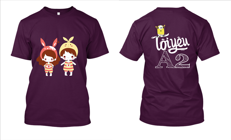 mẫu thiết kế áo lớp A2